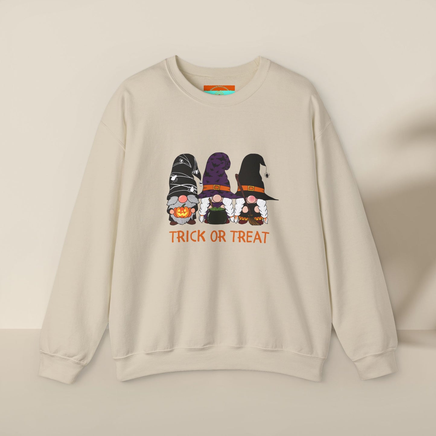 Trick or Treat Gnomes Crewneck Sweatshirt