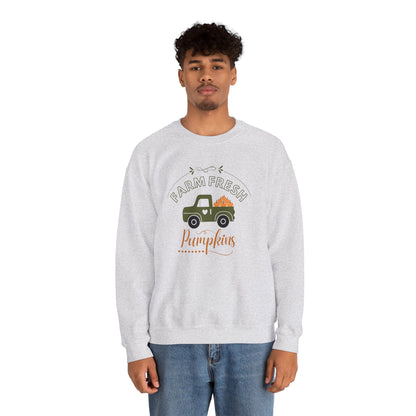 Farm Fresh Pumpkins Vintage Truck Crewneck