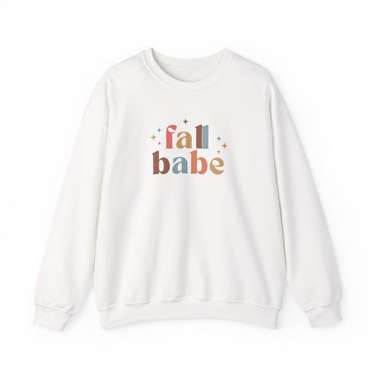 Fall Babe Cozy Crewneck Sweatshirt