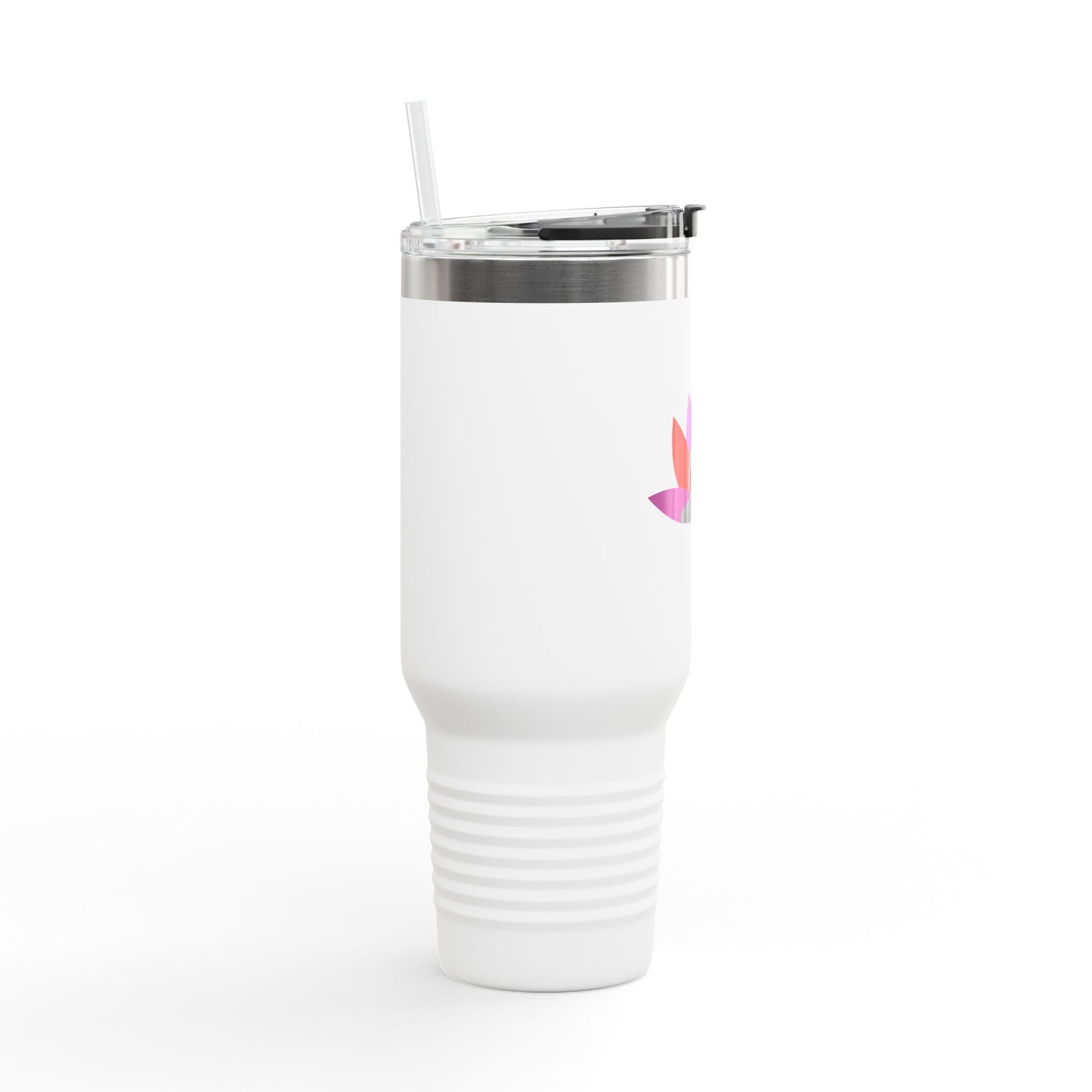 Buddha Lotus 40 oz Insulated Travel Tumbler | Tropical | Meditation & Yoga Drinkware