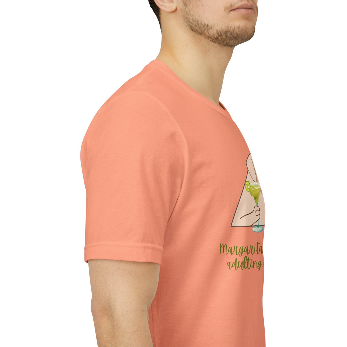 Margaritas...Because Adulting Is Hard | Unisex Jersey T-Shirt