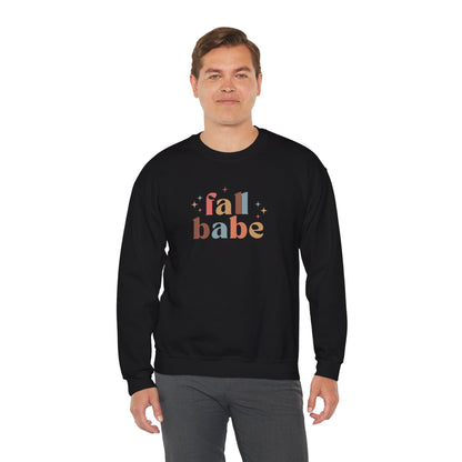 Fall Babe Cozy Crewneck Sweatshirt