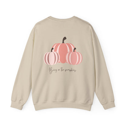 Bring On The Pumpkins Cozy Crewneck Sweatshirt