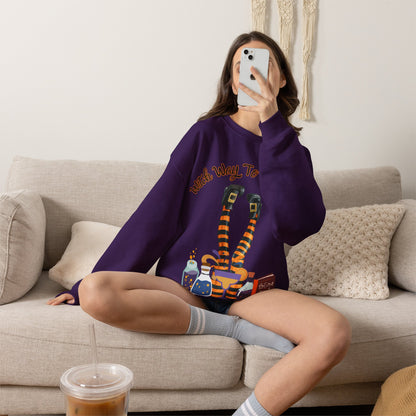 Witch Way To The Boos? Crewneck Sweatshirt