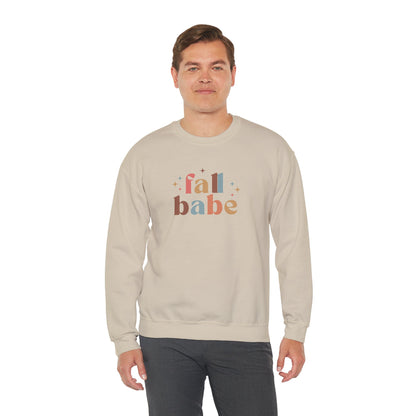 Fall Babe Cozy Crewneck Sweatshirt