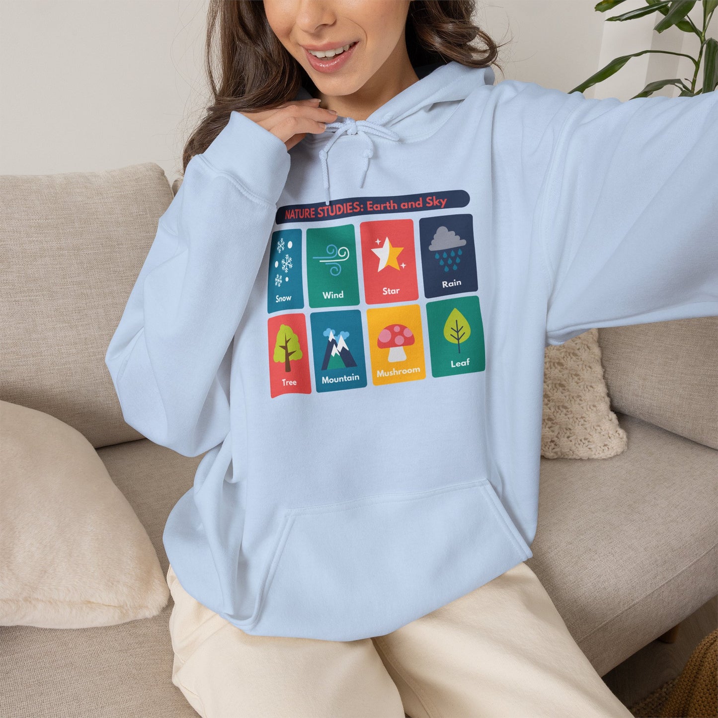 Nature Studies: Earth and Sky Hoodie