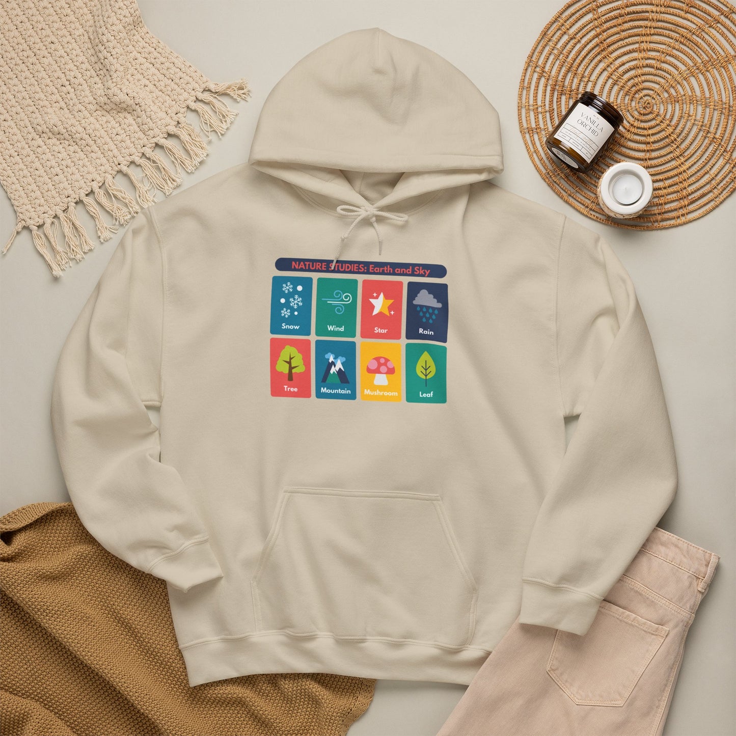 Nature Studies: Earth and Sky Hoodie
