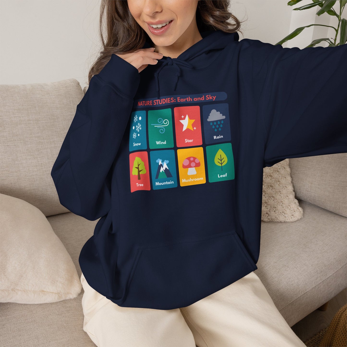 Nature Studies: Earth and Sky Hoodie
