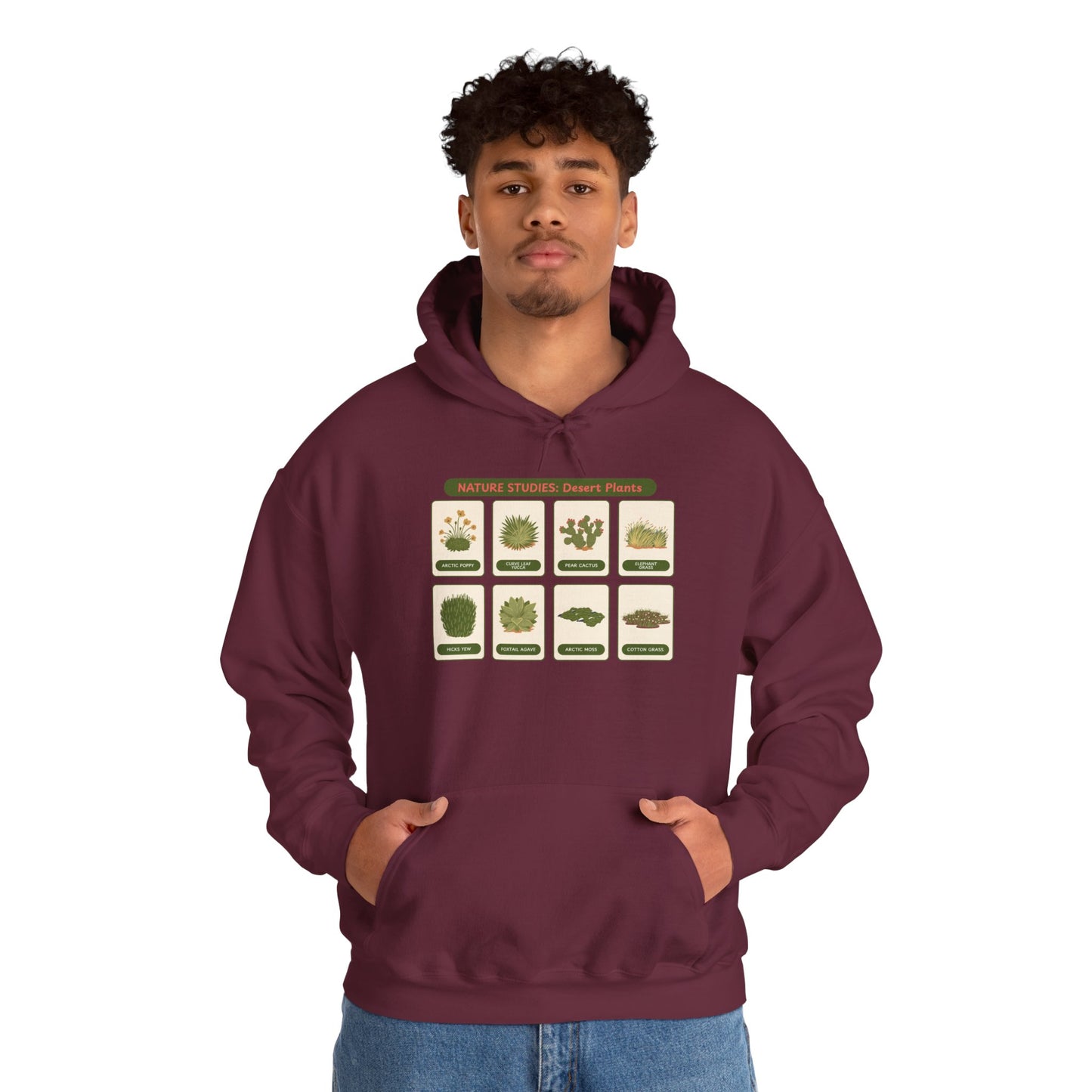 Nature Studies: Desert Plants Hoodie