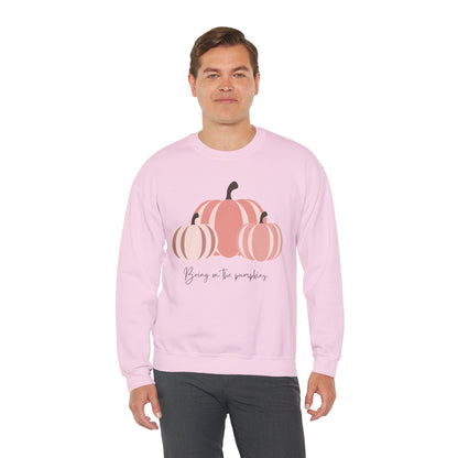 Bring On The Pumpkins Cozy Crewneck Sweatshirt