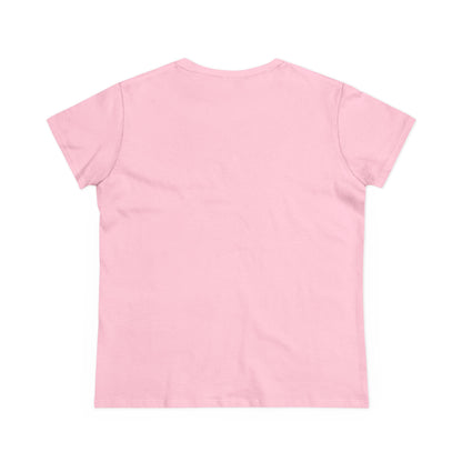 Buddha Lotus Women's Cotton Tee | Tropical | Mindfulness & Yoga Apparel