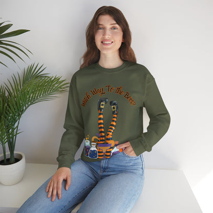 Witch Way To The Boos? Crewneck Sweatshirt
