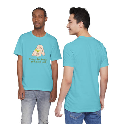 Margaritas...Because Adulting Is Hard | Unisex Jersey T-Shirt