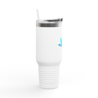 Buddha Lotus 40 oz Insulated Travel Tumbler | Tranquil | Meditation & Yoga Drinkware