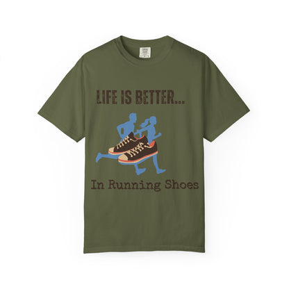 Life Is Better...In Running Shoes Unisex Graphic T-shirt