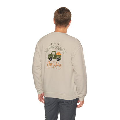 Farm Fresh Pumpkins Vintage Truck Crewneck