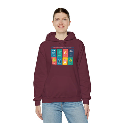 Nature Studies: Earth and Sky Hoodie