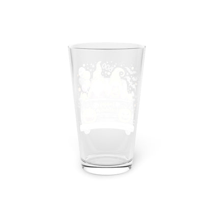 Gnomes Happy Halloween 16oz Pint Glass