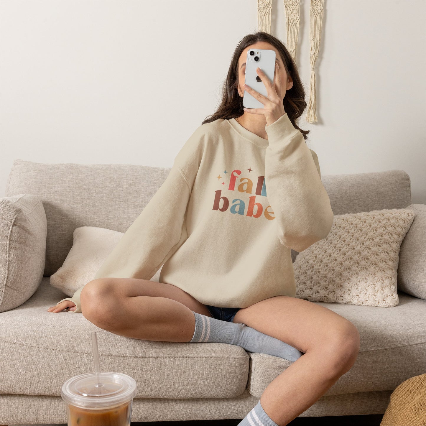Fall Babe Unisex Heavy Blend™ Crewneck Sweatshirt