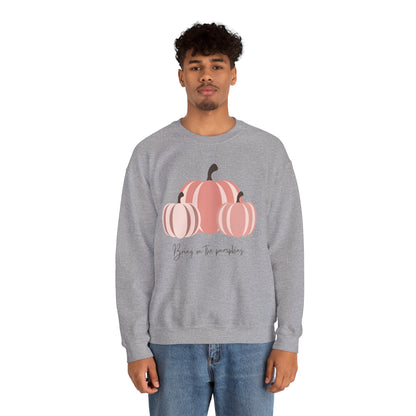 Bring On The Pumpkins Cozy Crewneck Sweatshirt