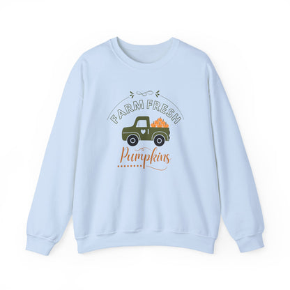 Farm Fresh Pumpkins Vintage Truck Crewneck