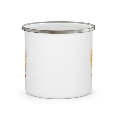 #FallVibes Enamel Camping Mug