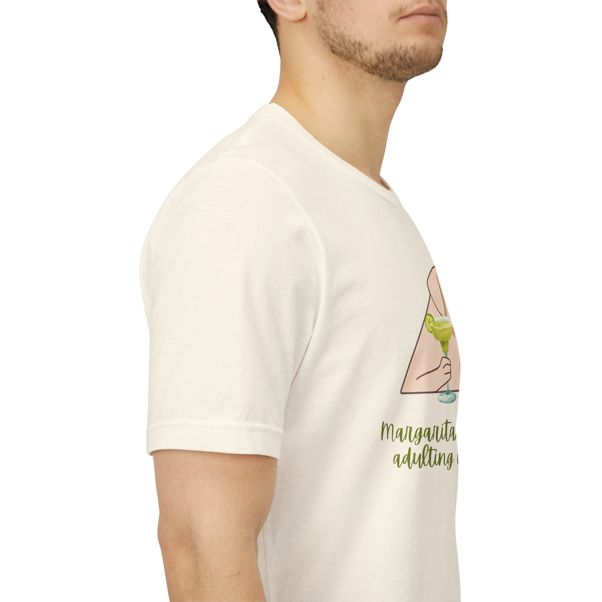 Margaritas...Because Adulting Is Hard | Unisex Jersey T-Shirt