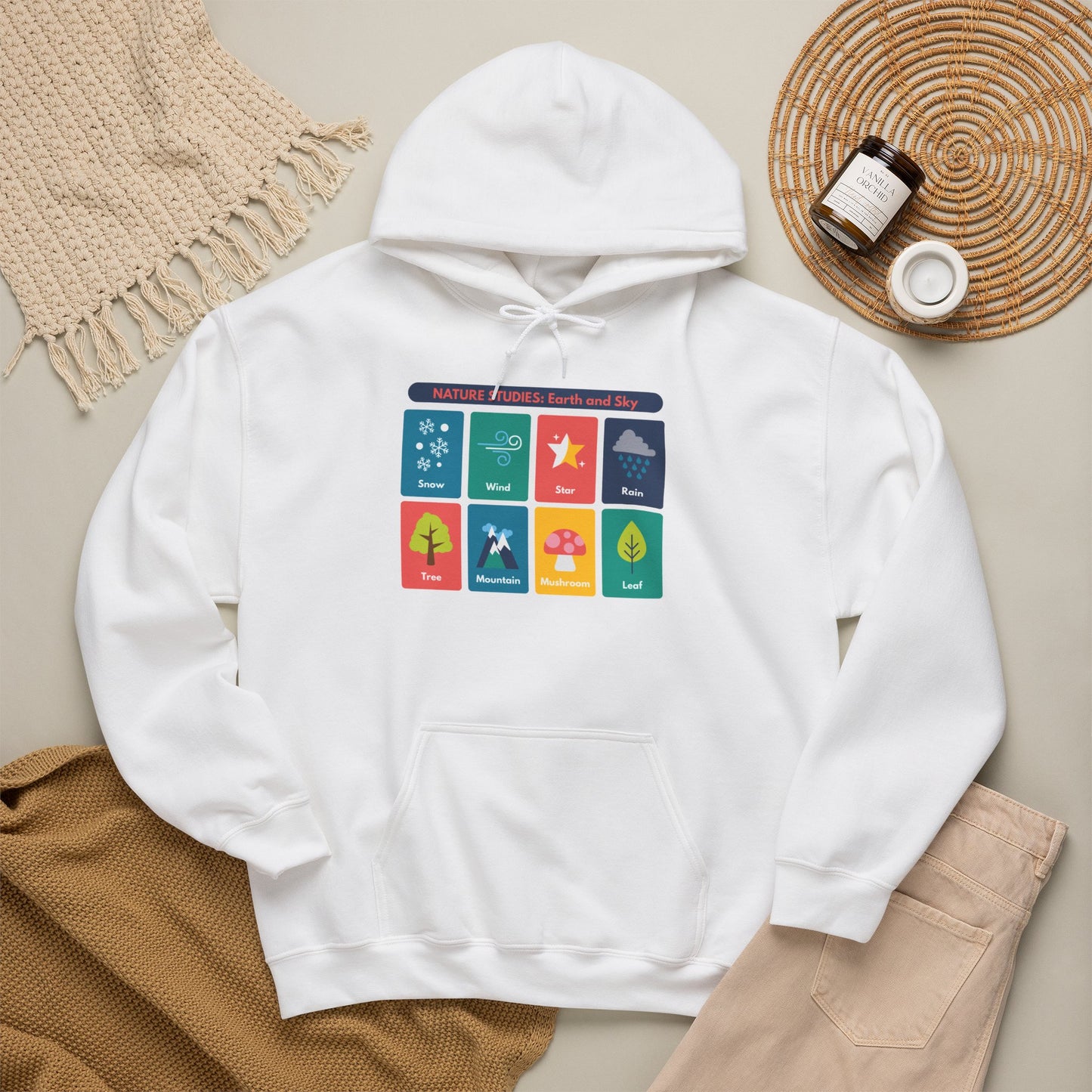 Nature Studies: Earth and Sky Hoodie