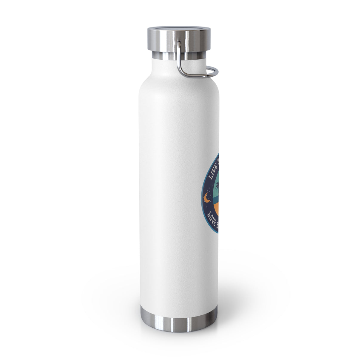 Live By The Sea Love By The Moon | 22oz Copper Insulated Bottle