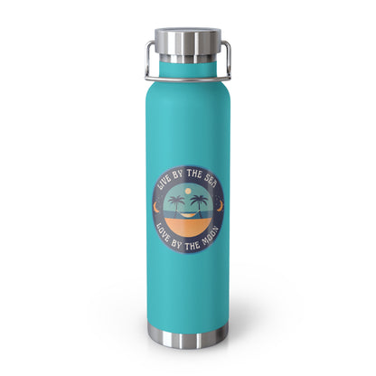 Live By The Sea Love By The Moon | 22oz Copper Insulated Bottle