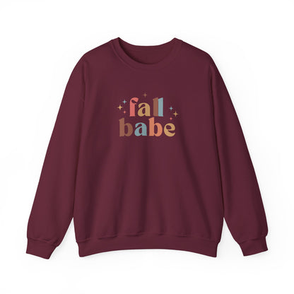 Fall Babe Cozy Crewneck Sweatshirt