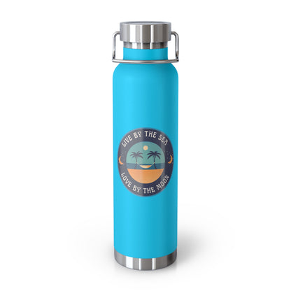 Live By The Sea Love By The Moon | 22oz Copper Insulated Bottle