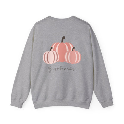 Bring On The Pumpkins Cozy Crewneck Sweatshirt