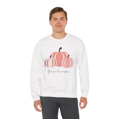 Bring On The Pumpkins Cozy Crewneck Sweatshirt