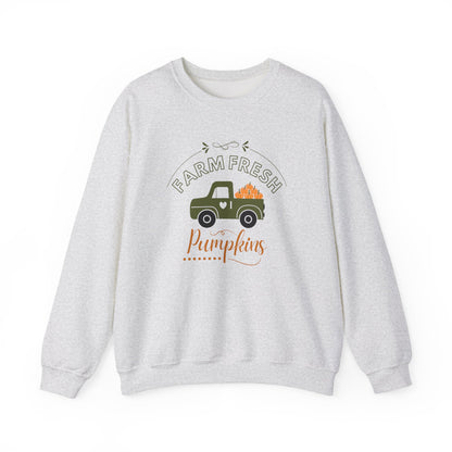 Farm Fresh Pumpkins Vintage Truck Crewneck