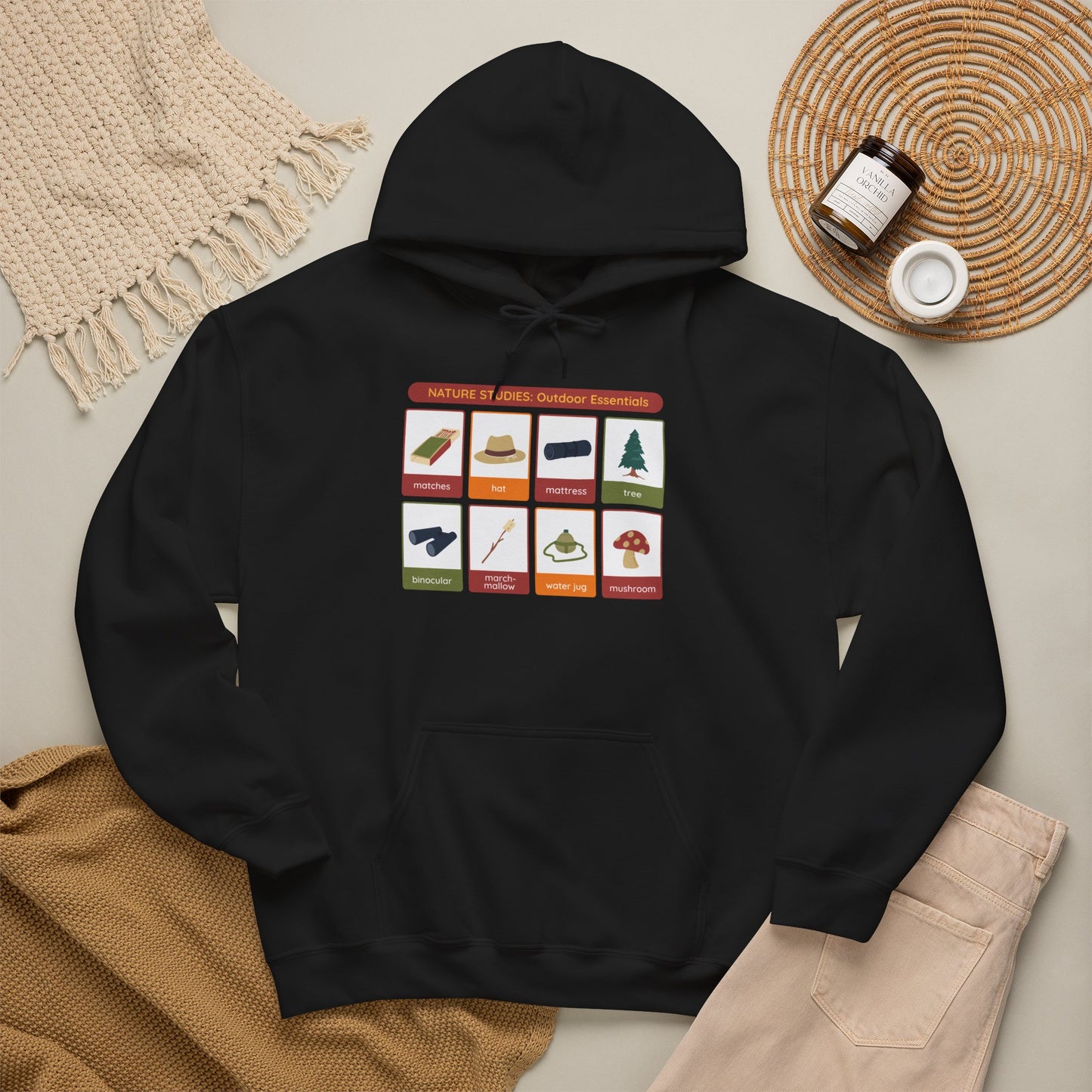 Nature Studies: Outdoor Essentials Camping Edition Hoodie