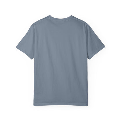 CAUTION: May Talk About Football Graphic Tee | Unisex Garment-Dyed T-Shirt