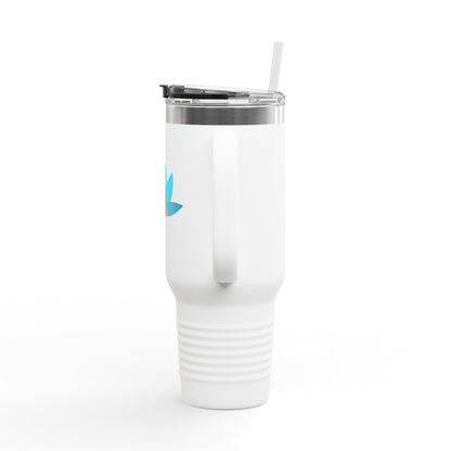 Buddha Lotus 40 oz Insulated Travel Tumbler | Tranquil | Meditation & Yoga Drinkware
