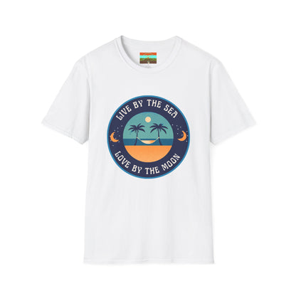 Live By The Sea Love By The Moon Tee
