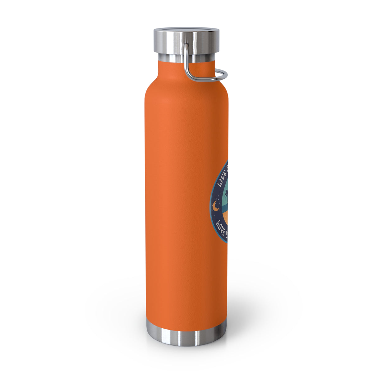 Live By The Sea Love By The Moon | 22oz Copper Insulated Bottle