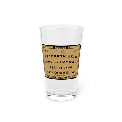 Ouija Board Halloween 16 oz Pint Glass
