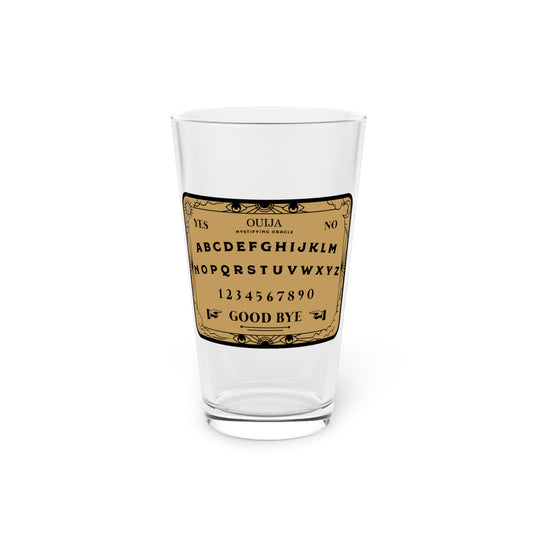 Ouija Board Halloween 16 oz Pint Glass