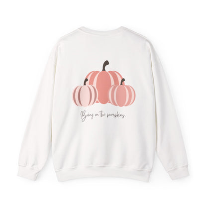 Bring On The Pumpkins Cozy Crewneck Sweatshirt