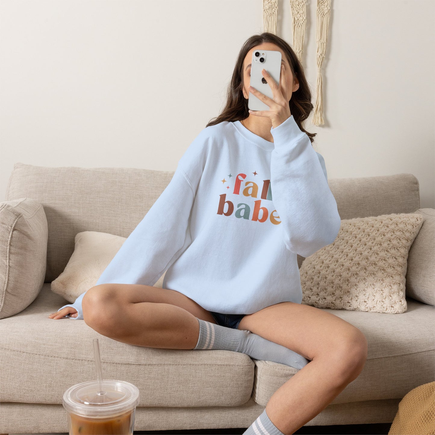 Fall Babe Unisex Heavy Blend™ Crewneck Sweatshirt