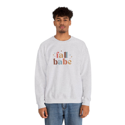 Fall Babe Cozy Crewneck Sweatshirt