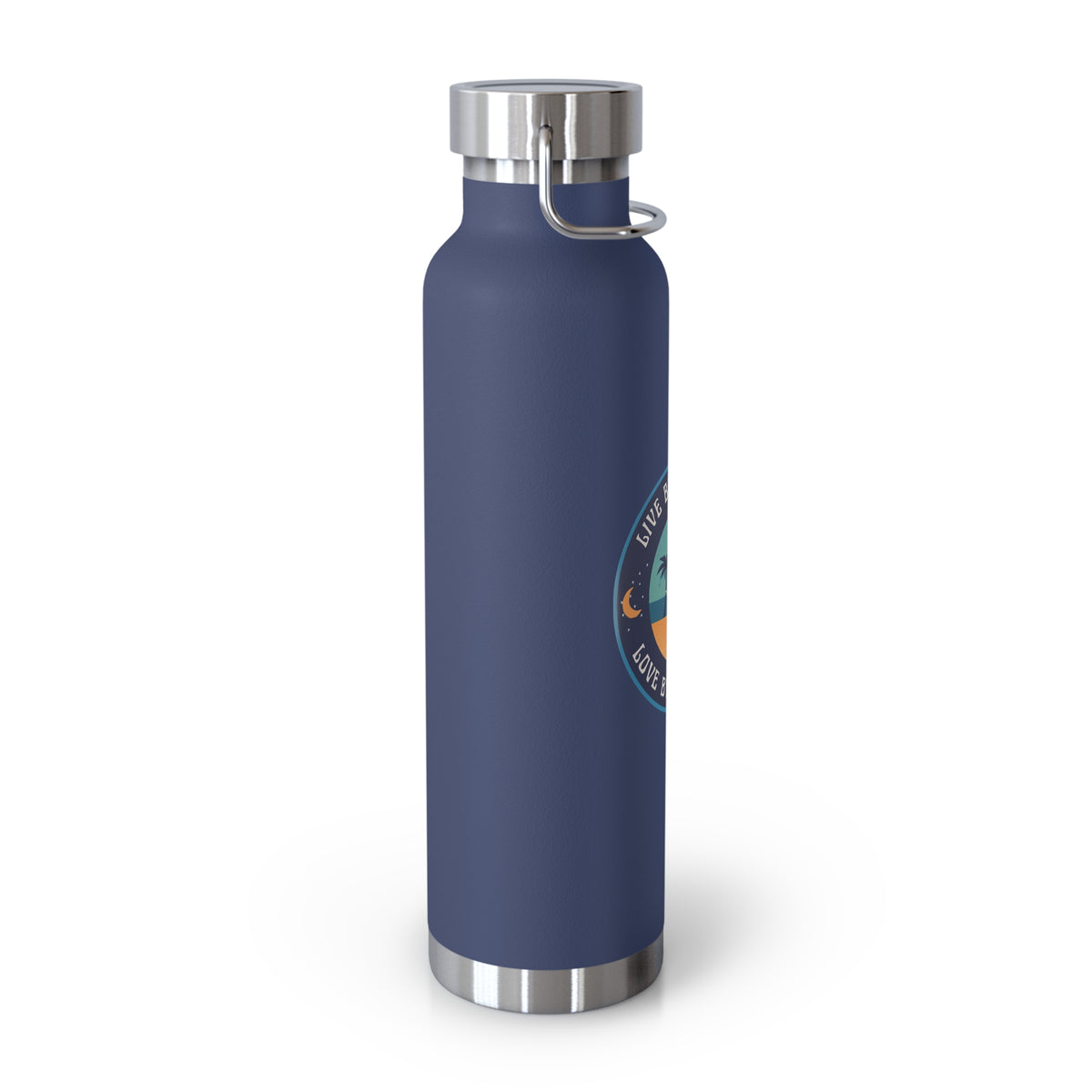 Live By The Sea Love By The Moon | 22oz Copper Insulated Bottle