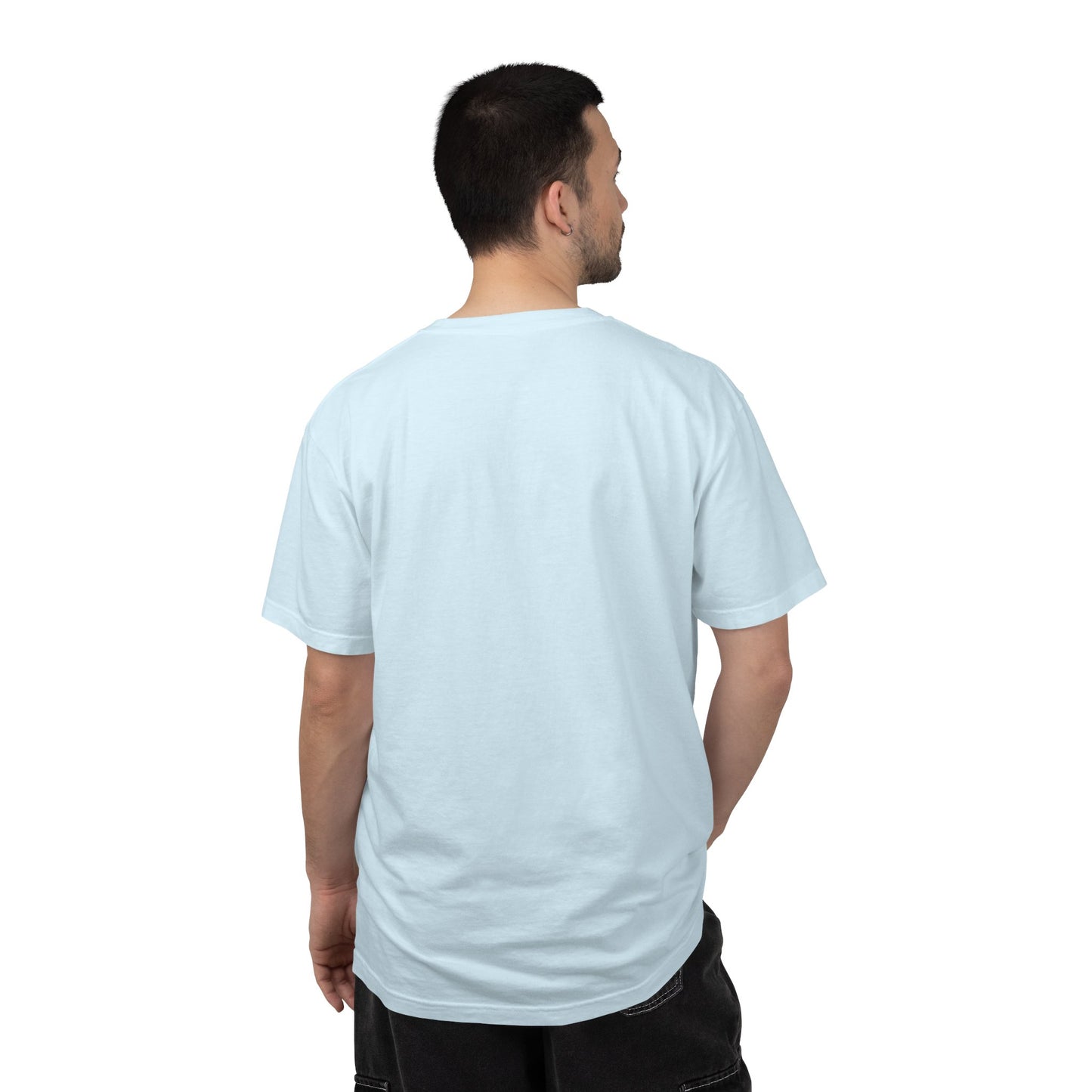 CAUTION: May Talk About Football Graphic Tee | Unisex Garment-Dyed T-Shirt