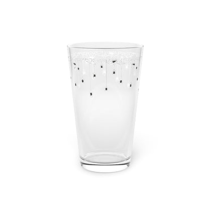 Creepy Crawly Spiders 16oz Pint Glass