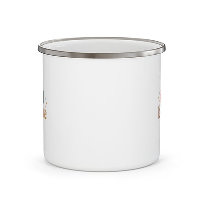 Fall Babe Enamel Camping Mug