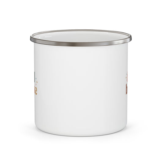 Fall Babe Enamel Camping Mug